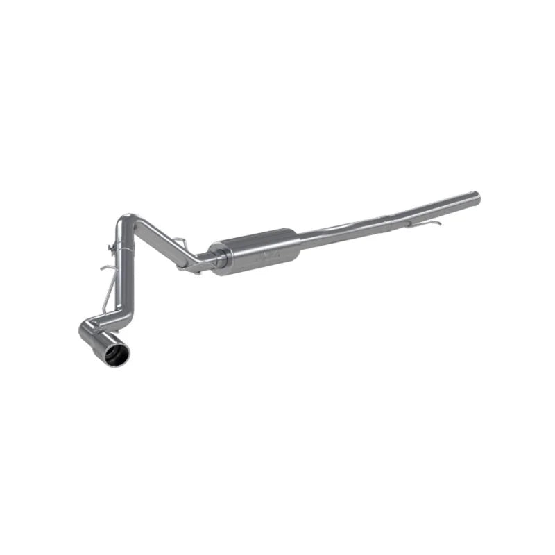 MBRP 2019+ Chevrolet/GMC Silverado & Sierra 1500 3inch Cat Back Single Side Exit Aluminized Exhaust - Main Product View