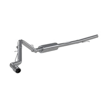 Load image into Gallery viewer, MBRP 2019+ Chevrolet/GMC Silverado &amp; Sierra 1500 3inch Cat Back Single Side Exit Aluminized Exhaust - Side View