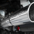 Load image into Gallery viewer, MBRP 2020 Chevrolet/GMC 2500/3500 HD Silverado/Sierra 6.6L V8 Installer Series Exhaust - Aluminum - Back View