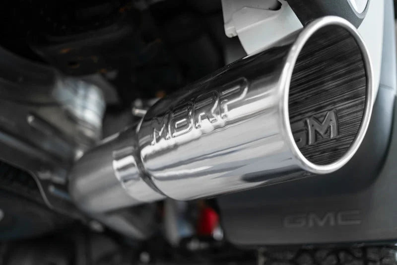 MBRP 2020 Chevrolet/GMC 2500/3500 HD Silverado/Sierra 6.6L V8 T304 Pro Series Performance Exhaust - Installation View