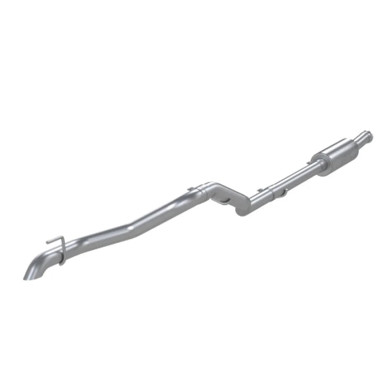 MBRP 2020 Jeep Gladiator 2.5in Single Rear Exit Cat Back Exhaust - T304 SS (Off-Road) - Main Product View