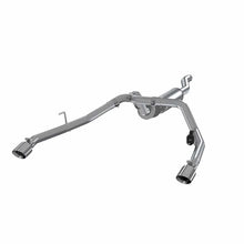 Load image into Gallery viewer, MBRP 2020 Jeep Gladiator 3.6L 2.5in Dual Rear Exit Cat Back Exhaust 304 - Side View