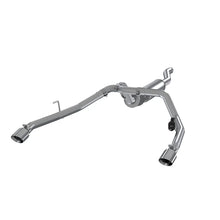 Load image into Gallery viewer, MBRP 2020 Jeep Gladiator 3.6L 2.5in Dual Rear Exit Cat Back Exhaust Aluminized - Side View