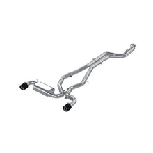 Load image into Gallery viewer, MBRP 2020+ Toyota Supra 3.0L 3in Catback Dual Rear Carbon Fiber Tips - T304 - Main Product View