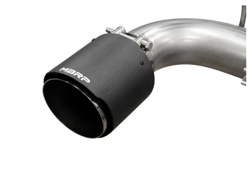 MBRP 2020+ Toyota Supra 3.0L 3in Catback Dual Rear Carbon Fiber Tips - T304 - Additional View 11