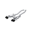 Load image into Gallery viewer, MBRP 2021+ BMW M3/M4 3in Axle Back Dual Rear Exit w/ T304 SS Carbon Fiber Tips - Main Product View