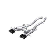 Load image into Gallery viewer, MBRP 2021+ BMW M3/M4 3in Axle Back Dual Rear Exit w/ T304 SS Carbon Fiber Tips - Main Product View