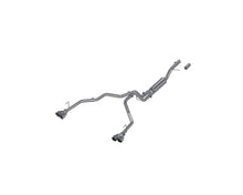 Load image into Gallery viewer, MBRP 2021+ Chevy Tahoe / GMC Yukon Alum. 3in Cat-Back Dual Split Exhaust w/ Quad Tips - Main Product View