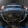 Load image into Gallery viewer, MBRP 2021+ Chevy Tahoe / GMC Yukon T304 SS 3in Cat-Back Dual Split Exhaust w/ Quad Carbon Fiber Tips - Side View