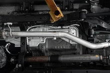 Load image into Gallery viewer, MBRP 2021+ Ford Bronco 2.3L/2.7L EcoBoost 3in Aluminized Steel Catback Exhaust - Side View