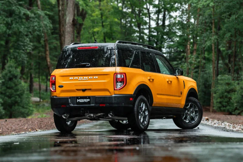 MBRP 2021+ Ford Bronco Sport (1.5L / 2.0L EcoBoost) 2.5in Res-Back Exhaust - Dual Rear - Alum. Steel - Additional View 5