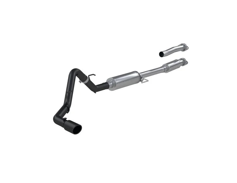 MBRP 2021+ Ford F-150 2.7L/ 3.5L Ecoboost 5.0L Single Side 3in Black Coated Catback Exhaust - Main Product View