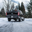 Load image into Gallery viewer, MBRP 2021+ Ford F-150 2.7L/ 3.5L Ecoboost 5.0L Single Side 3in Black Coated Catback Exhaust - Installation View