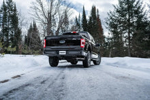 Load image into Gallery viewer, MBRP 2021+ Ford F-150 2.7L/ 3.5L Ecoboost 5.0L Single Side 3in Black Coated Catback Exhaust - Installation View