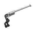 Load image into Gallery viewer, MBRP 2021 Ford F-150 2.7L EcoBoost / 3.5L EcoBoost / 5.0L 3in Cat Back Single Side Exit Black - Main Product View