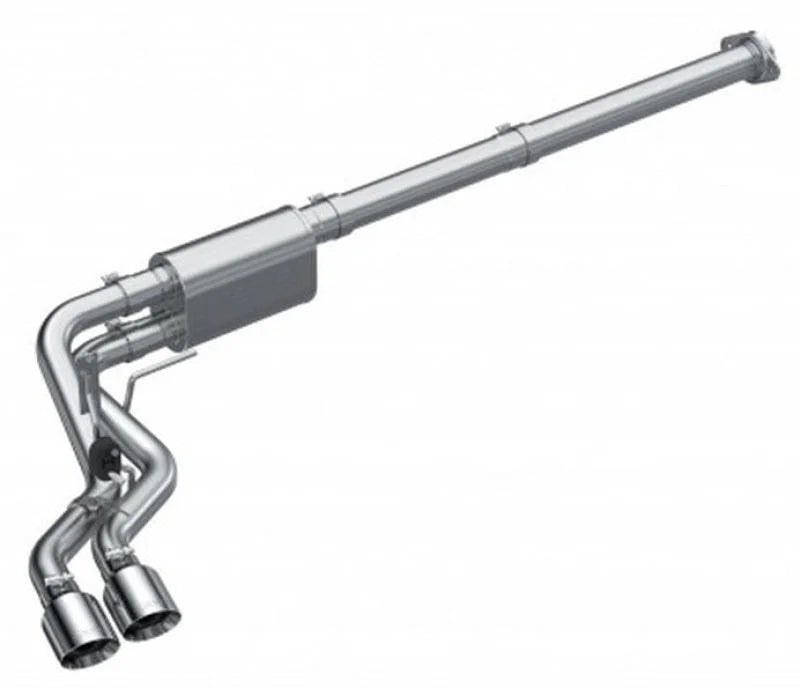 MBRP 2021 Ford F-150 2.7L EcoBoost / 3.5L EcoBoost / 5.0L 3in Cat Back Single Side Exit T304 - Additional View 5