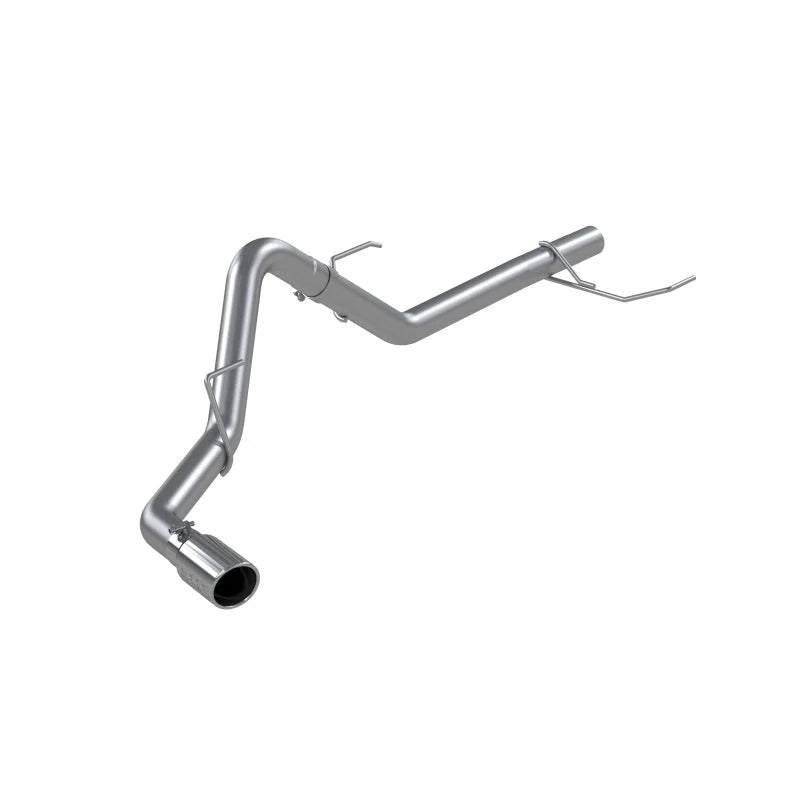 MBRP 2021+ Ford F-150 Powerboost Hybrid 3in Single Side Exit - Aluminized Steel - Main Product View