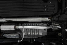Load image into Gallery viewer, MBRP 2021+ Ford F-150 Powerboost Hybrid 3in Single Side Exit - Aluminized Steel - Back View