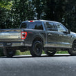 Load image into Gallery viewer, MBRP 2021+ Ford F150 Aluminized Dual Pre-Axle (Street Profile) 2.5in OD Tips 3in Cat Back Exhaust - Installation View