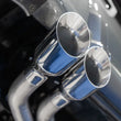 Load image into Gallery viewer, MBRP 2021+ Ford F150 T304 Pre-Axle (Street Profile) 2.5in OD Tips 3in Cat Back Exhaust - Back View