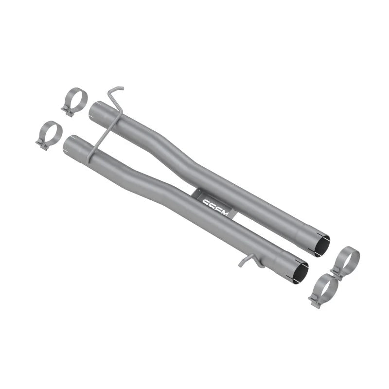 MBRP 2021 Ram TRX 6.2 S/C 3in T304 SS Muffler Delete Pipe - Main Product View