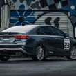 Load image into Gallery viewer, MBRP 2022-2023 Kia Forte GT 1.6L Turbo2.5in Axle-Back Dual Split Rear w/ Quad Carbon Tips - Installation View