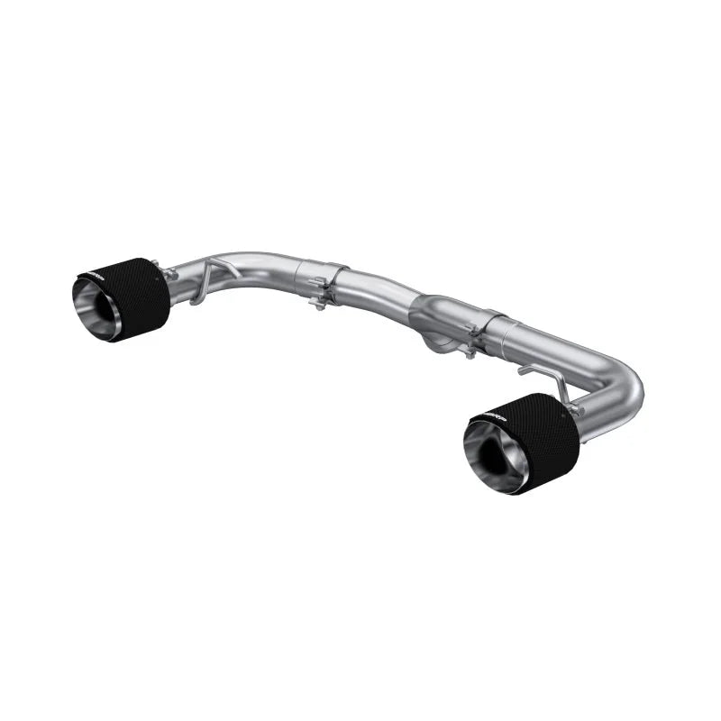 MBRP 2022 Subaru BRZ 2.4L/Toyota GR86 2.4L 2.5in Dual Split Rear Exit w/5in OD CF Tips - T304 - Main Product View