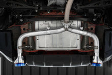 Load image into Gallery viewer, MBRP 2022 Subaru BRZ 2.4L/Toyota GR86 2.4L 2.5in Dual Split Rear Exit w/5in OD CF Tips - T304 - Side View