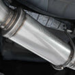 Load image into Gallery viewer, MBRP 2022 Subaru WRX 2.4L 3in Cat Back 5in OD Single Exit - Aluminized Steel - Back View