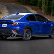 Load image into Gallery viewer, MBRP 2022 Subaru WRX 2.4L 3in Cat Back 5in OD w/ Carbon Fiber Tips - T304 - Installation View
