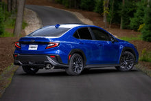 Load image into Gallery viewer, MBRP 2022 Subaru WRX 2.4L 3in Cat Back 5in OD w/ Carbon Fiber Tips - T304 - Installation View