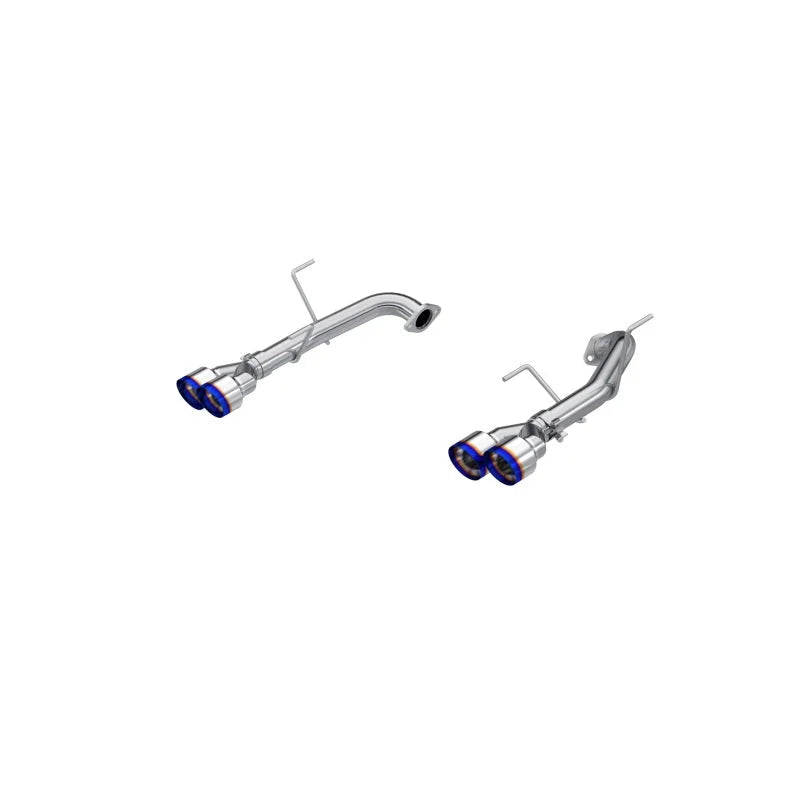 MBRP 2022 Subaru WRX 2.5in Dual Split Rear Exit w/ Quad BE Tips - T304 - Main Product View