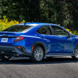 Load image into Gallery viewer, MBRP 2022 Subaru WRX 2.5in Dual Split Rear Exit w/ Quad BE Tips - T304 - Installation View