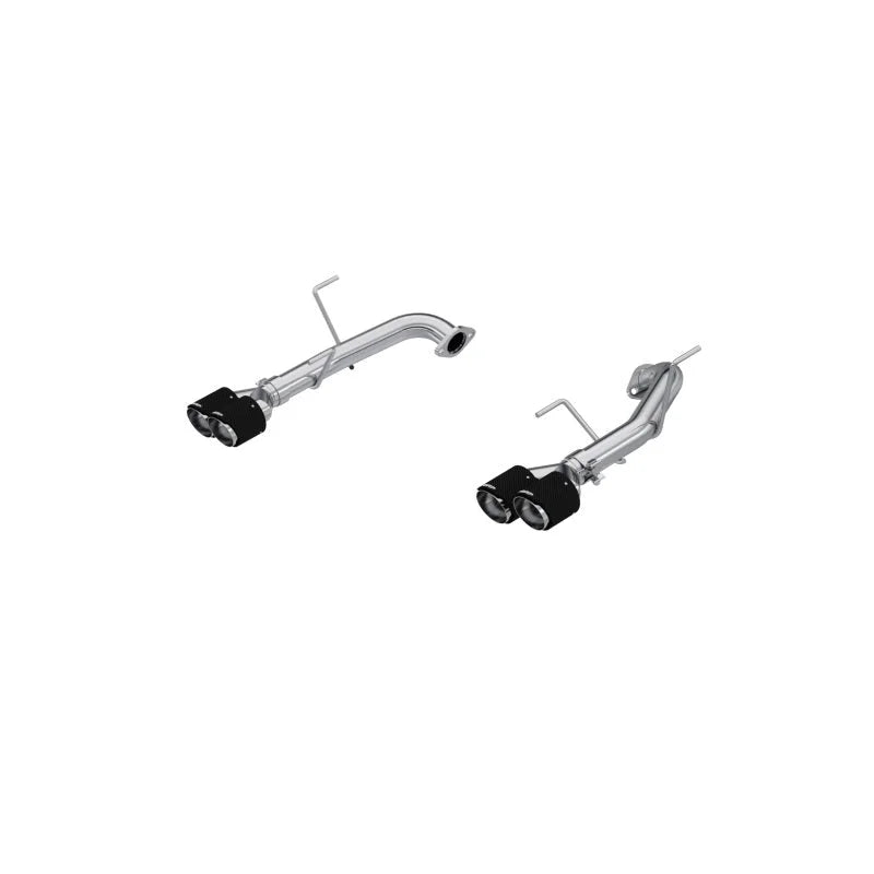 MBRP 2022 Subaru WRX 2.5in Dual Split Rear Exit w/ Quad CF Tips - T304 - Main Product View