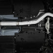 Load image into Gallery viewer, MBRP 2022+ Subaru WRX 3in Cat-Back Dual Split Rear Quad Carbon Fiber Tips Race Profile Exhaust - Side View