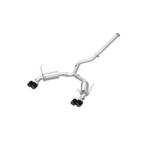 Load image into Gallery viewer, MBRP 2022+ Subaru WRX 3in Cat-Back Dual Split Rear Quad Carbon Fiber Tips Street Profile Exhaust - Main Product View