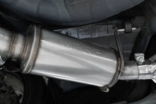 Load image into Gallery viewer, MBRP 2022+ Subaru WRX 3in Cat-Back Dual Split Rear Quad Carbon Fiber Tips Street Profile Exhaust - Back View