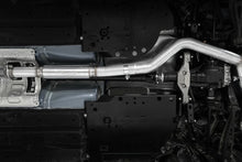 Load image into Gallery viewer, MBRP 2022+ Subaru WRX 3in Cat-Back Dual Split Rear Quad Tips Race Profile Exhaust - Side View
