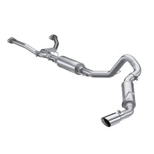 Load image into Gallery viewer, MBRP 2022 Toyota Tundra 3.5L Dual Cat-back 4in Single Side Exit Dual Wall Angle Cut Tip - T304 - Main Product View