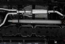 Load image into Gallery viewer, MBRP 2022 Toyota Tundra 3.5L Dual Cat-back 4in Single Side Exit Dual Wall Angle Cut Tip - T304 - Side View