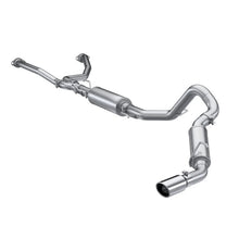 Load image into Gallery viewer, MBRP 2022 Toyota Tundra 3.5L Dual Cat-back 4in Single Side Exit Rolled Tip - Aluminized Steel - Main Product View