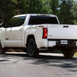 Load image into Gallery viewer, MBRP 2022 Toyota Tundra 3.5L Dual Cat-back 4in Single Side Exit Rolled Tip - Aluminized Steel - Installation View