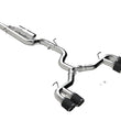 Load image into Gallery viewer, MBRP 2022 Volkswagen Golf R MK8 3in Cat-Back Quad Rear w/ Carbon Fiber Tips Valve Delete Exhaust - Main Product View