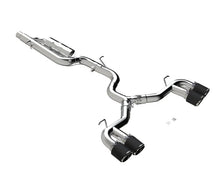 Load image into Gallery viewer, MBRP 2022 Volkswagen Golf R MK8 3in Cat-Back Quad Rear w/ Carbon Fiber Tips Valve Delete Exhaust - Main Product View