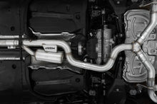 Load image into Gallery viewer, MBRP 2022 Volkswagen Golf R MK8 3in Cat-Back Quad Split Rear Valve Delete Exhaust - Side View