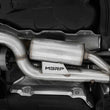 Load image into Gallery viewer, MBRP 2022 Volkswagen Golf R MK8 T304 Stainless Steel 3in Cat-Back, Quad Rear Exit- Carbon Fiber Tip - Side View