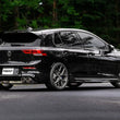 Load image into Gallery viewer, MBRP 2022 Volkswagen Golf R MK8 T304 Stainless Steel 3in Cat-Back, Quad Rear Exit- Carbon Fiber Tip - Installation View