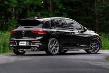 Load image into Gallery viewer, MBRP 2022 Volkswagen Golf R MK8 T304 Stainless Steel 3in Cat-Back, Quad Rear Exit- Carbon Fiber Tip - Installation View