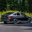 Load image into Gallery viewer, MBRP 2022 Volkswagen Jetta GLI 3in/2.5in Cat Back Dual Rear Exit - T304 - Installation View