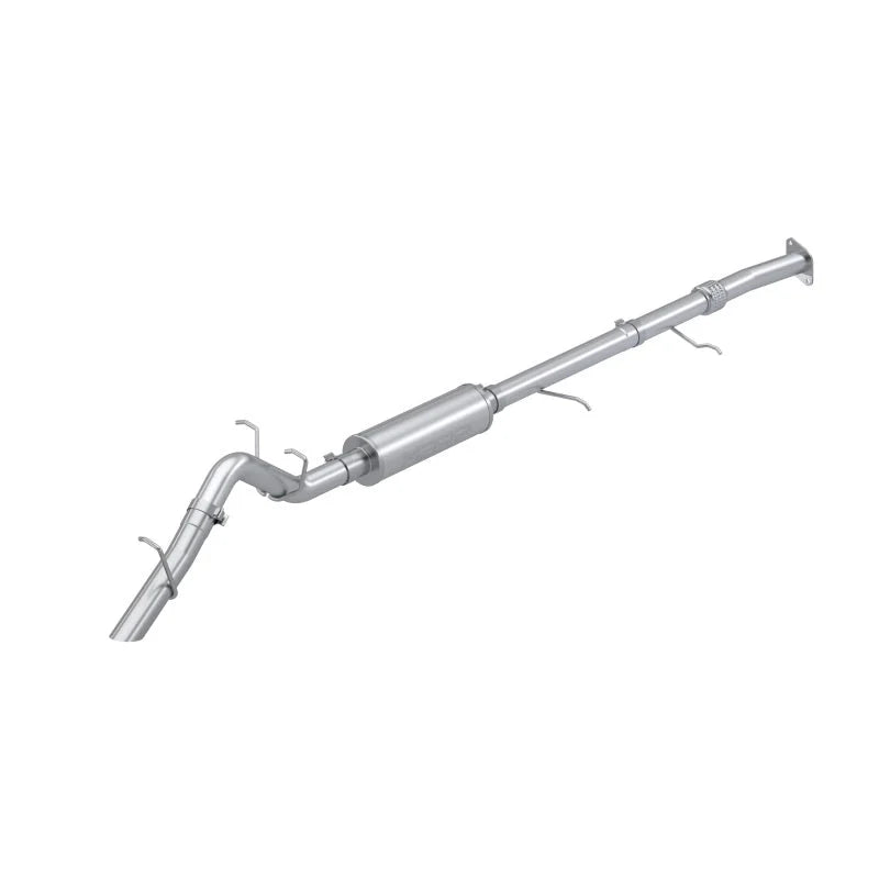 MBRP 2023 Chevy Colorado/GMC Canyon Aluminized Steel Single High Clearance Rear Exit - Main Product View